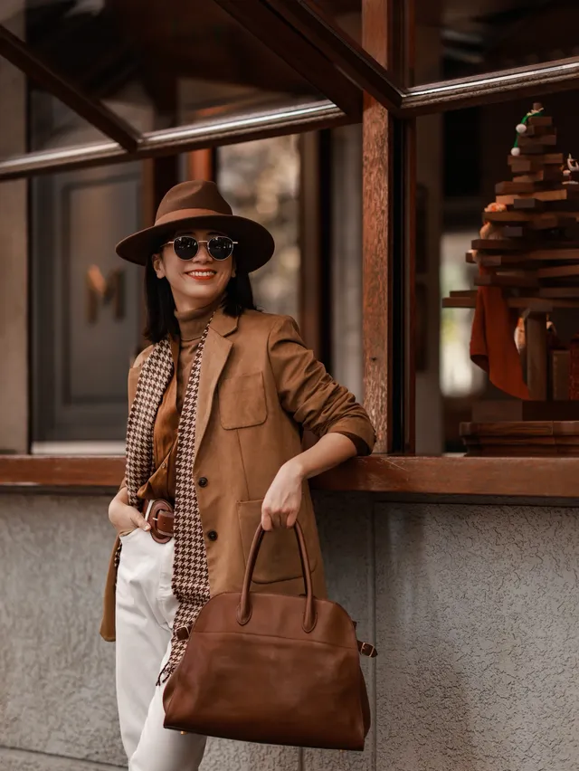 老錢風穿搭魔都秋日法式梧桐區citywalk 老錢風穿搭魔都秋日法式梧桐區citywalk