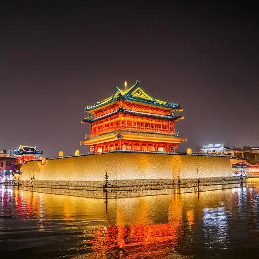 시안에서 걷다 보면 어느새 시간 여행을 하게 됩니다