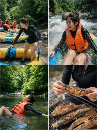 Fushun three-day field test! Hetu Ala city vs Honghe rafting, which to choose