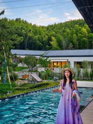 南京合肥周邊｜藏在山谷裡的溪地阿蘭若，夏天玩水，冬天還想再來