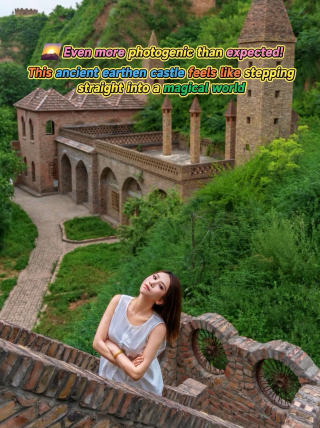 This is definitely not Europe! This ancient loess fortress feels like stepping into a magical world