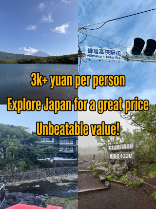 2-day Japan trip, average cost 3,000+, worth every penny