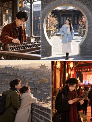 November in Pingyao is absolutely stunning! A 3-day, 2-night trip for CNY 900 per person is a total blast