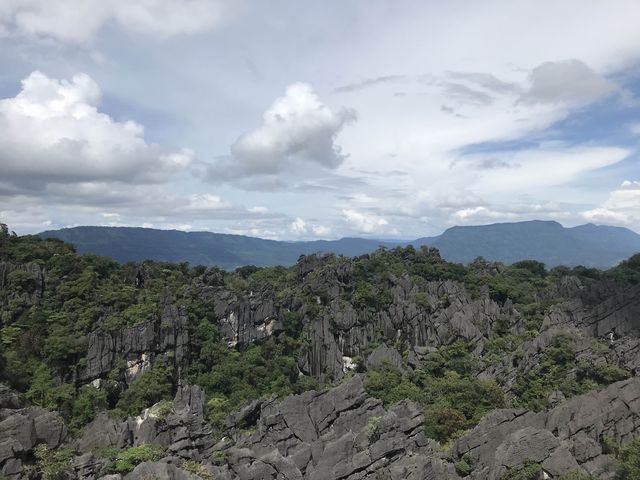 The Rock viewpoint at phou pha man