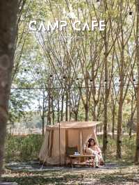 Camp Cafe คาเฟ่สไตล์แคมป์ปิ้ง ในสวนยาง อุดรฯ