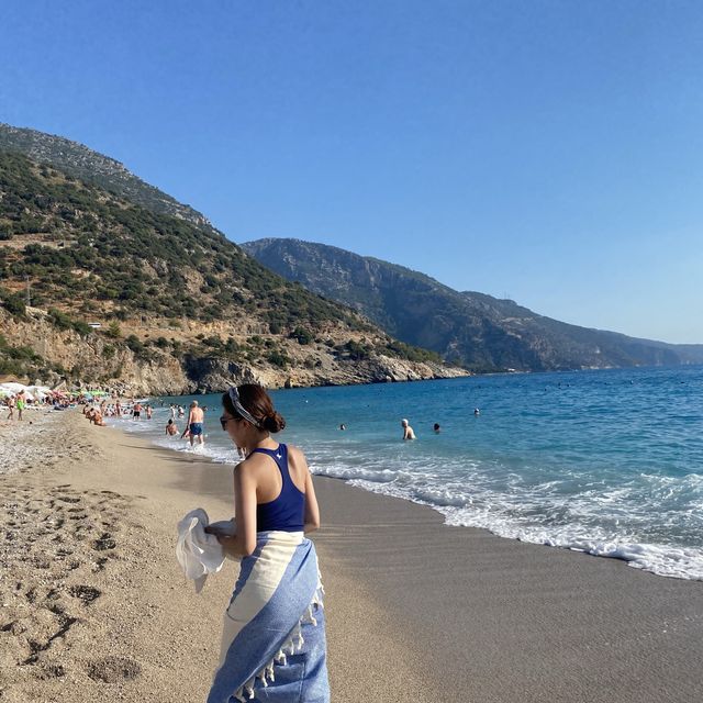 페티예 타운 중심에서 가장 가까운 지중해 해변💙🏖️