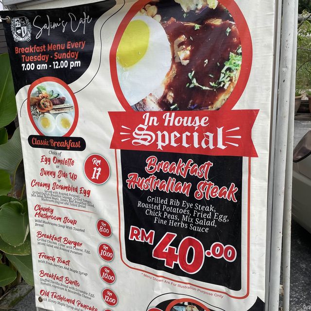 Cafe Salim in Meru Klang