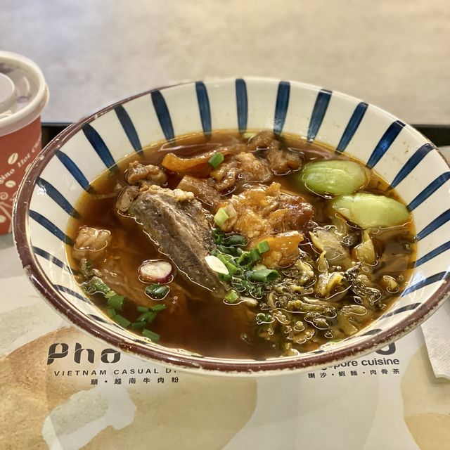 中環街市。高質牛肉麵