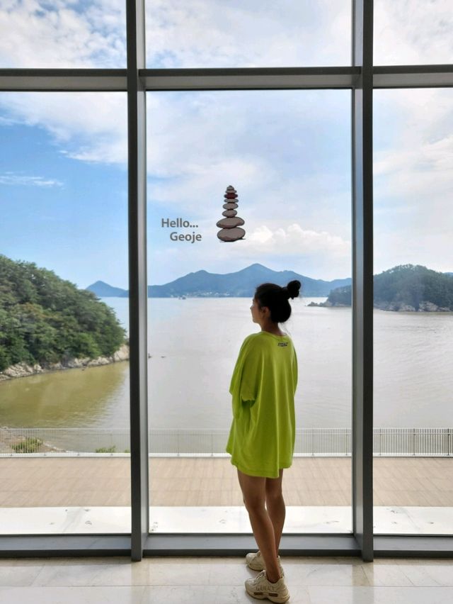 사진찍을 스팟들이 많은 거제 벨버디어🩵