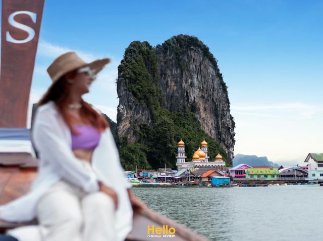 ล่องเรืออ่าวพังงา ชมวิวเกาะกลางทะเล