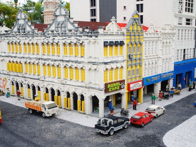 Impressive MINILAND are all built by Lego