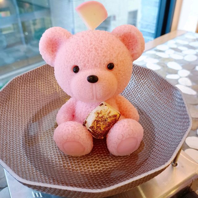 涉谷人氣打卡餐廳~🐻熊仔浸溫泉一人火鍋