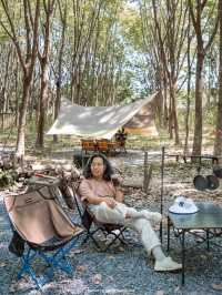 Camp Cafe คาเฟ่สไตล์แคมป์ปิ้ง ในสวนยาง อุดรฯ