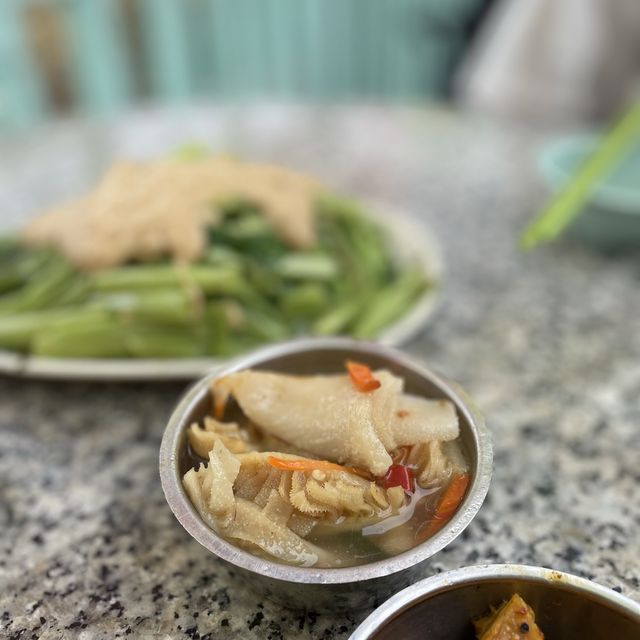 香港大帽山｜川龍村舊式茶樓