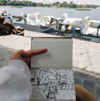 Sipping Bar - chill coffee in central of a Hanoi's lake