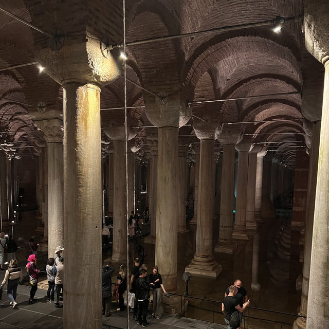 Basilica Cistern- must visit