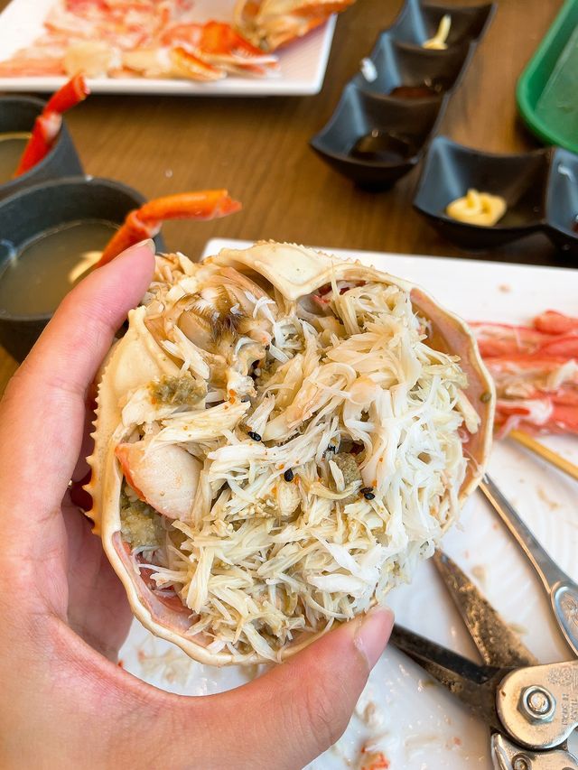 築地今年新開帝王蟹/長腳蟹吃到飽！