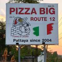 Big Pizza พิซซ่าเตาถ่านดั้งเดิมจากพัทยา