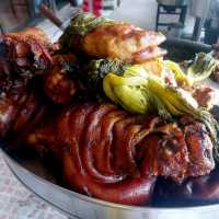 ต้มเลือดหมูนาทอง 🫕