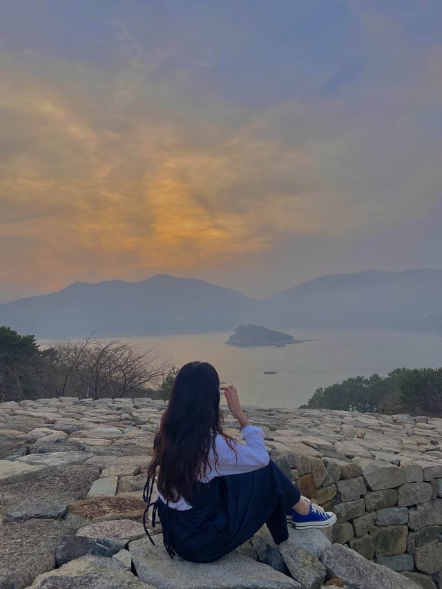 [거제] 거제 노을 맛집 구조라성🏰
