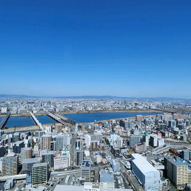 梅田藍天大廈看大阪市景色