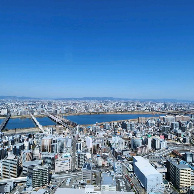 梅田藍天大廈看大阪市景色
