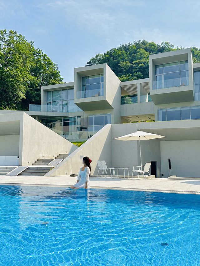 한국의 스위스라 불리는 내장산을 품은 프라이빗 리조트💙✨