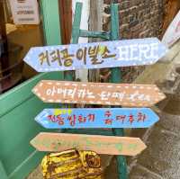 옛 먹거리가 가득한 시장