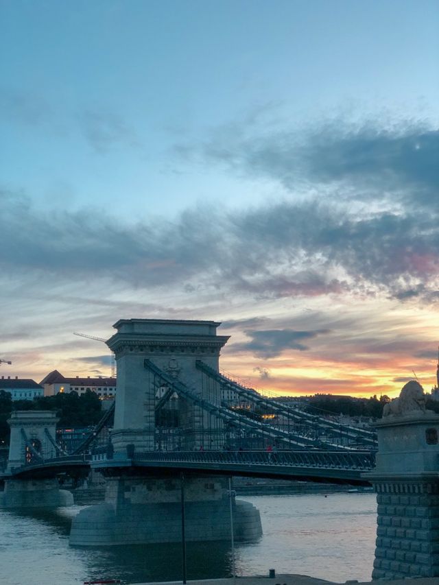 드디어 공사 끝난 세체니 다리🌉