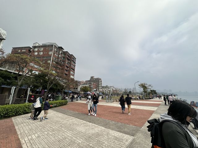 เดินเล่นกินเที่ยวที่ Tamsui (ตั้นสุ่ย) 