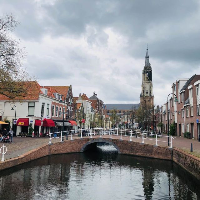 荷蘭🇳🇱代爾夫特Delft🌧️☔️雨天散步風光🚶🚶‍♀️