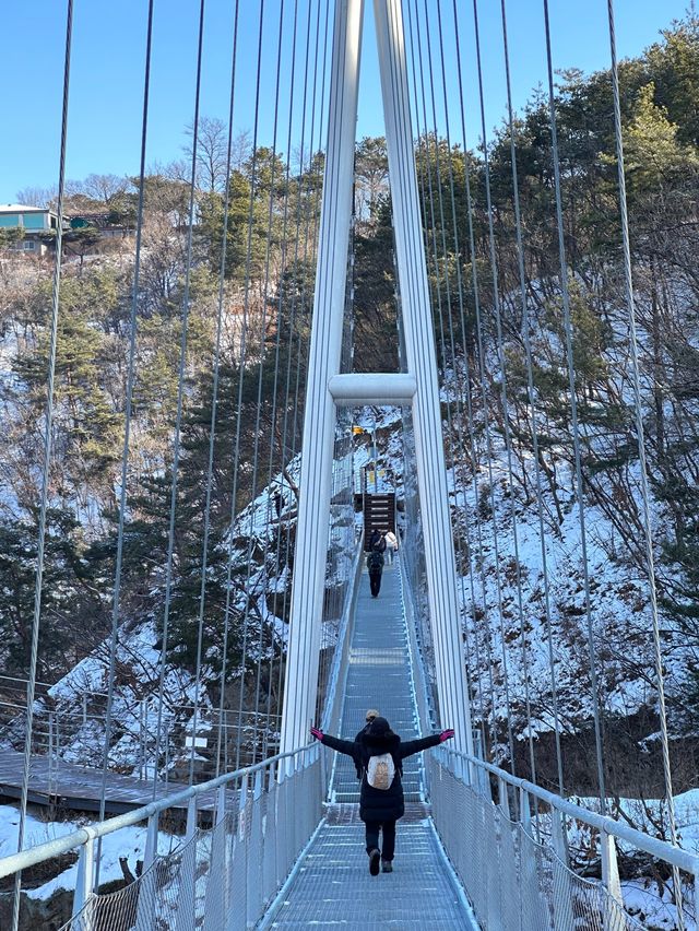 강원도 철원 한탄강 물윗길 얼음트레킹❄️