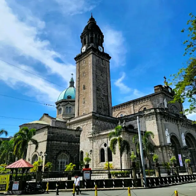 @ THE MANILA CATHEDRAL.