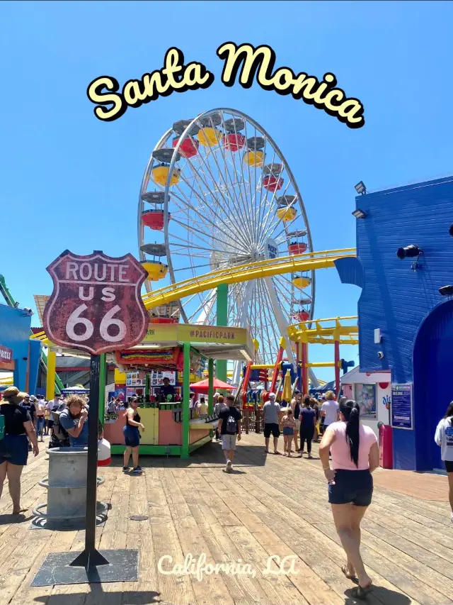 🌴 หาดสุดฮิต Santa Monica , LA