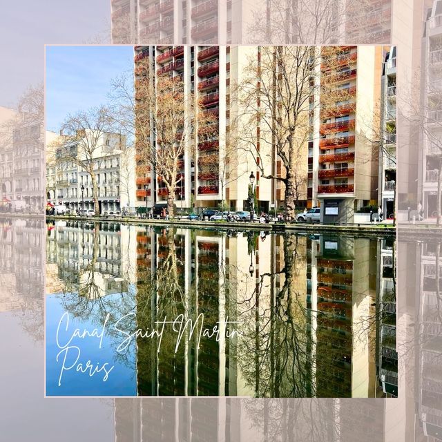 Tranquil Oasis: Charms of Canal Saint Martin🇫🇷