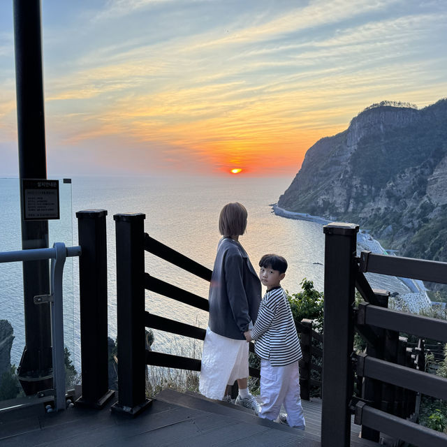 울릉도 일몰 맛집은 바로 여기🌅