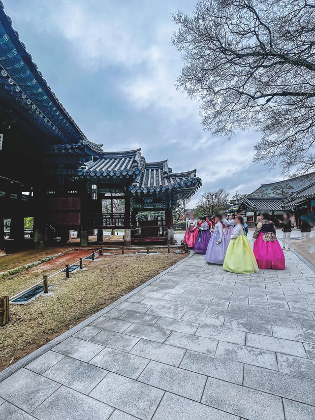韓国・地方旅🇰🇷 「広寒楼苑」ロケ地で韓服体験♡