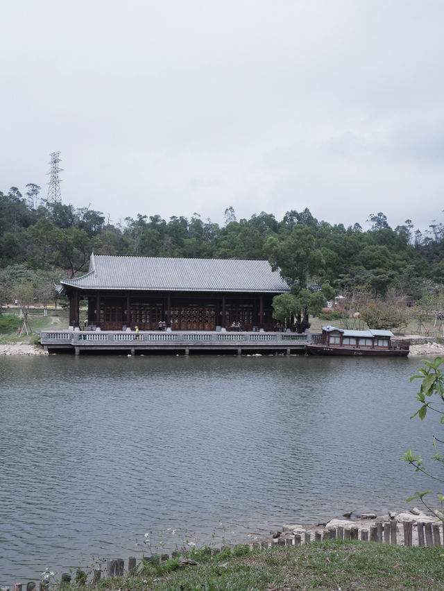 珠海免費景點，小溪花海人少