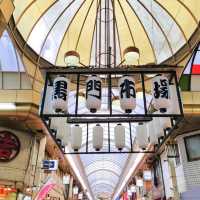 夏旅は大阪へ行こう💠なにわの台所『黒門市場』