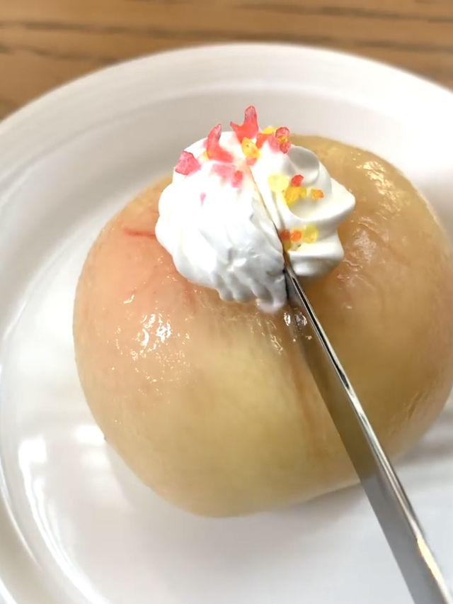 【福岡カフェ】季節のスイーツが可愛くて美味しくてたまらない🍑✨