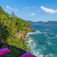 ชิงช้าวิวสวยๆ ฟิวบาหลีที่ Cafe Phuket View Point