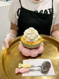 【北九州カフェ】夏限定盛り盛りのメロンソフト🍈🍦