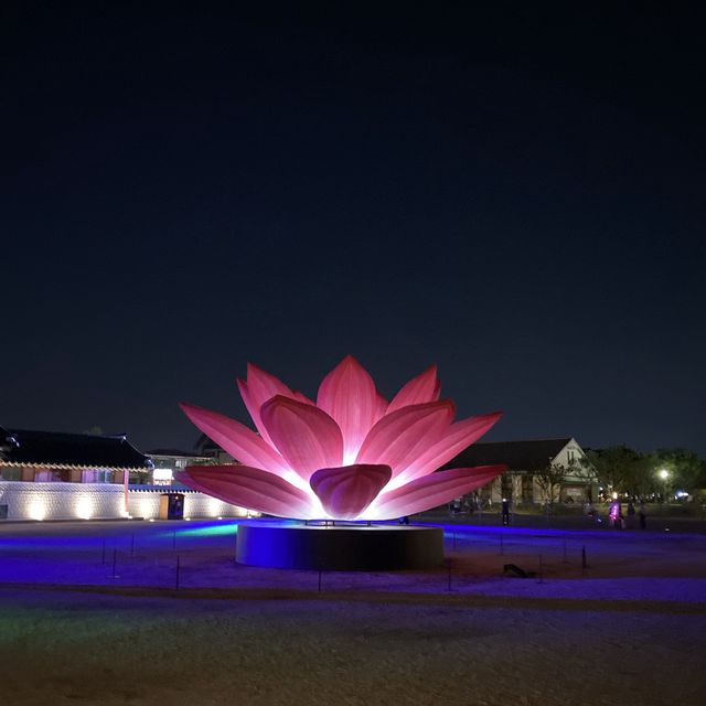 【韓国旅行】水原華城夜間開放