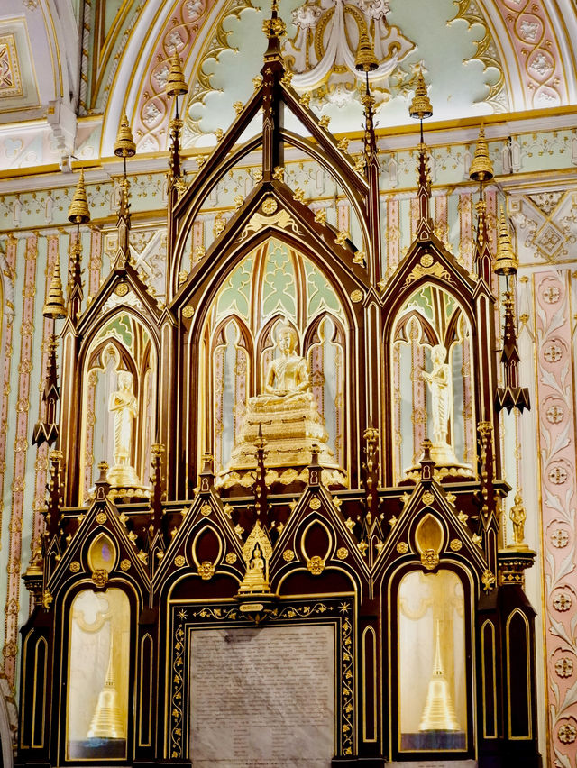 Temple In Ayutthaya With A Touch Of Gothic Christian Church Design🇹🇭✨