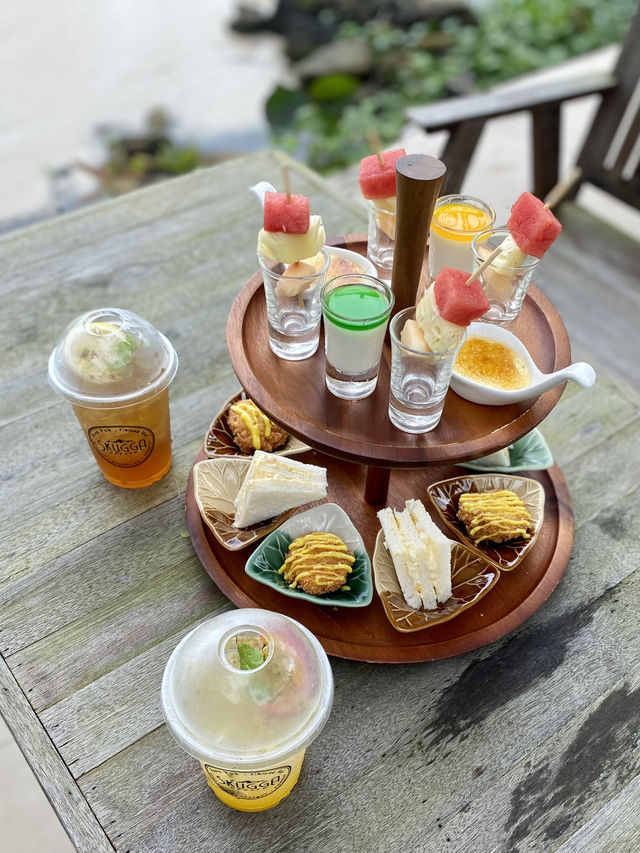 ติดเกาะ…แต่มี Afternoon Tea ให้ทาน🫖คือดีย์ 