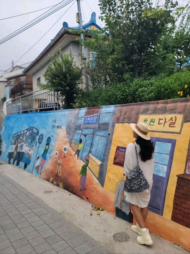 아기자기한 벽화들이 예쁜 논골담길💚