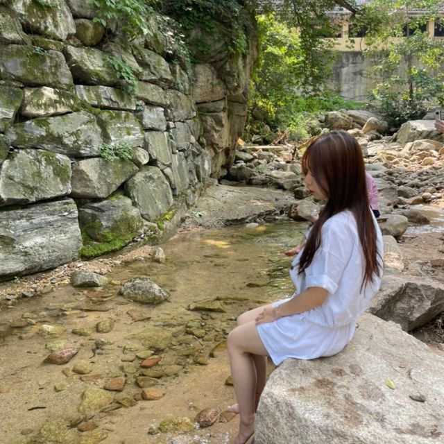 카페+계곡 동시에 즐길 수 있는 여기는‼️