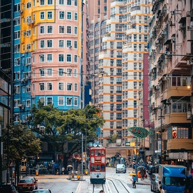 Hong Kong Red Tram