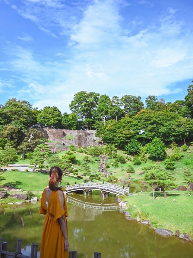 【石川】美しい庭園を見ながら、季節の和菓子とお抹茶を♡