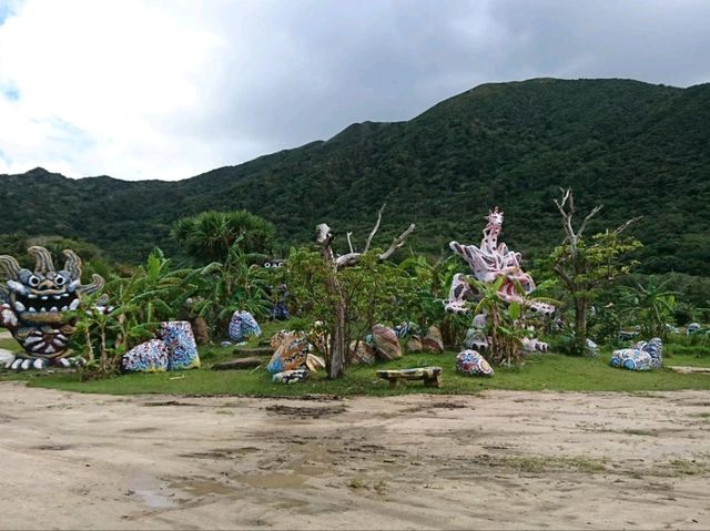【米子焼工房 シーサー庭園:石垣島】可愛いシーサーがたくさん見れる✨